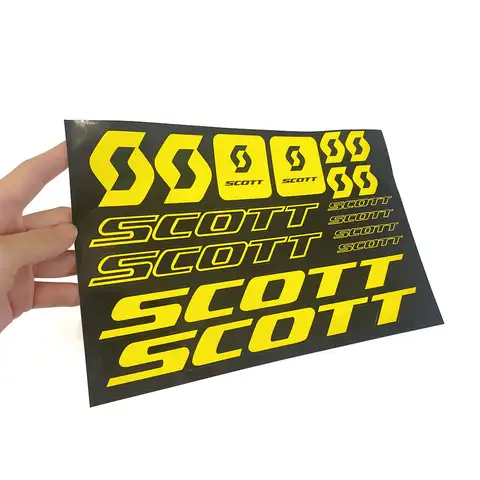 8 best sales Scott-klistermärken - №6