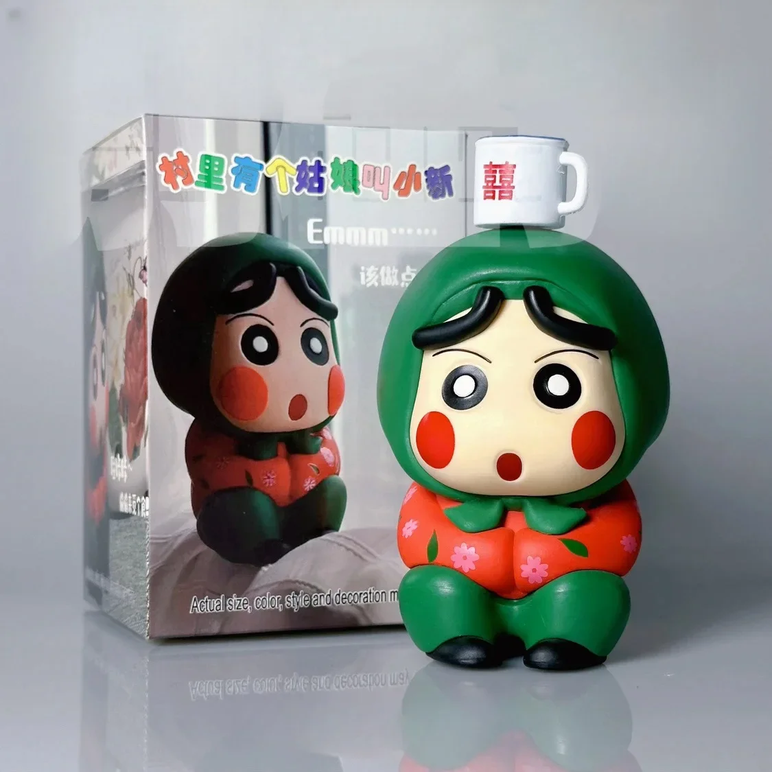 

10cm Crayon Shin-chan Figure Shin-chan Anime Figures Lovely Version Figurine Pvc Model Collection Doll Ornament Children's Toys