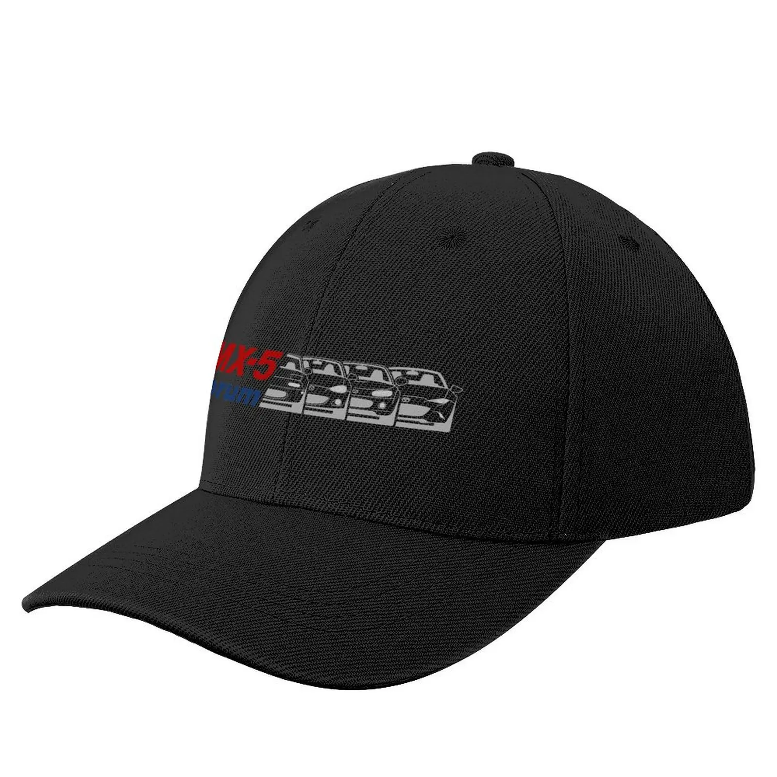 MX5-Forum logo Red + Blue + Gray Baseball Cap Golf Hat Man Luxury Man Hat Hats For Women Men's