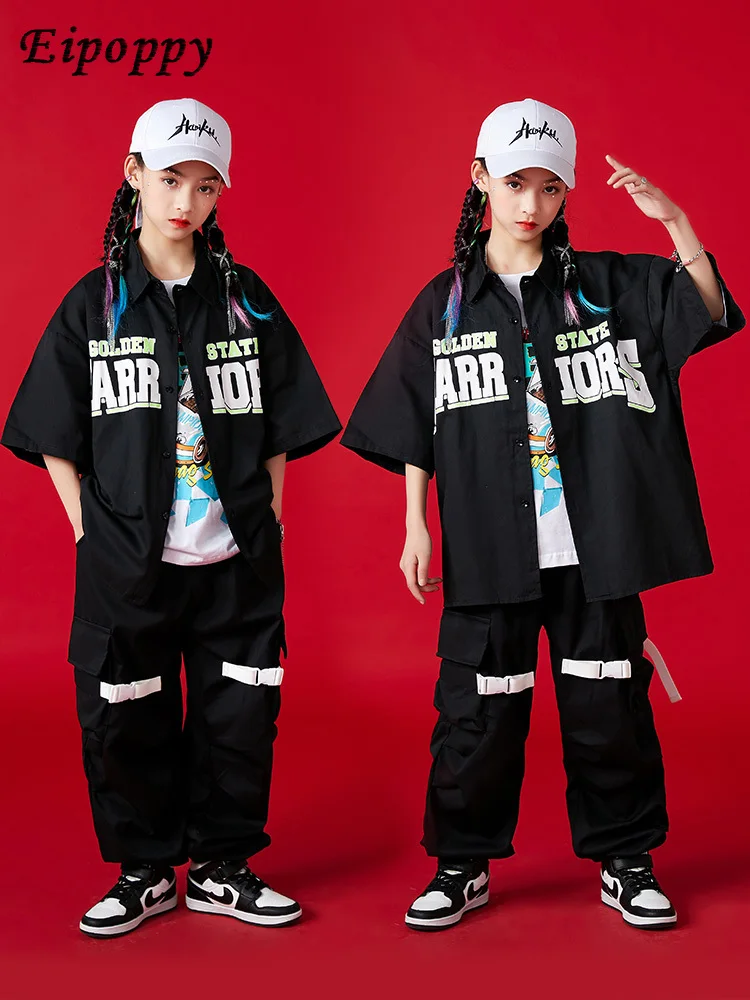 أزياء الهيب هوب العصرية للأطفال ، أزياء الجاز للبنات ، ملابس الأولاد ، علامة تجارية للأزياء