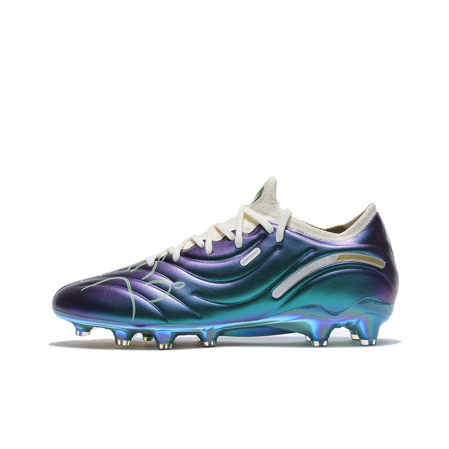 KELME Master 2.0 FG Firm Ground Cushioning Abrasion Resistant Slip Resistant Soccer Shoes Unisex Starry Sky Purple 9521ZX1326