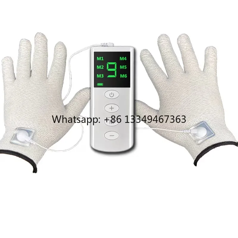 Massage Gloves, Bioelectric Dds, Low-frequency Meridian Health Gifts, Charging Therapy,