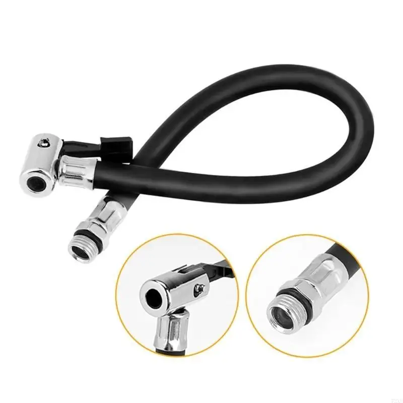 

35cm/40cm/50cm Extension Tube 1/4'' Thread Tire Inflation Hose Pump Tube 72XB