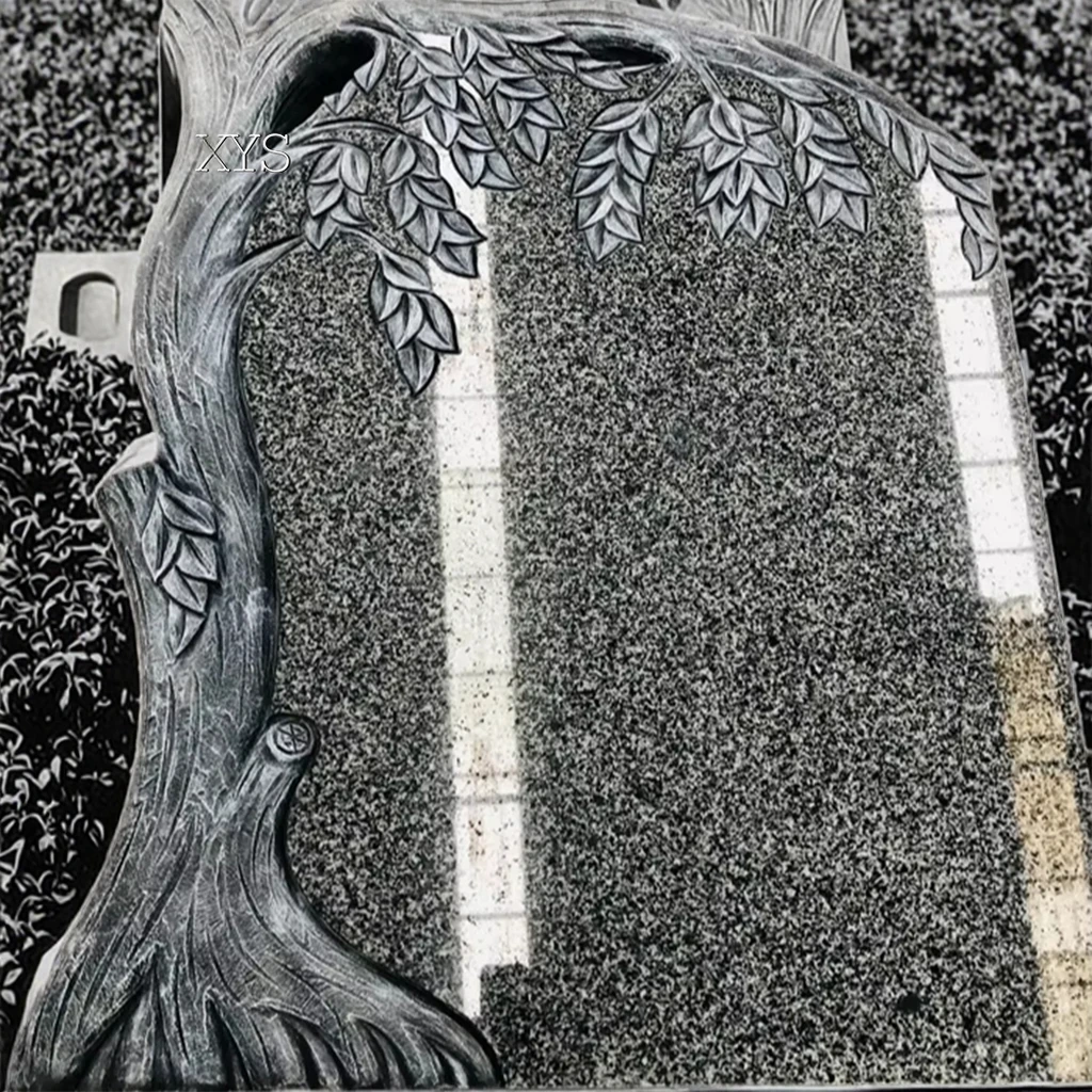 

Настройка хорошего качества, традиционный мемориальный надгробие из гранита Hebei для кладбища на открытом воздухе