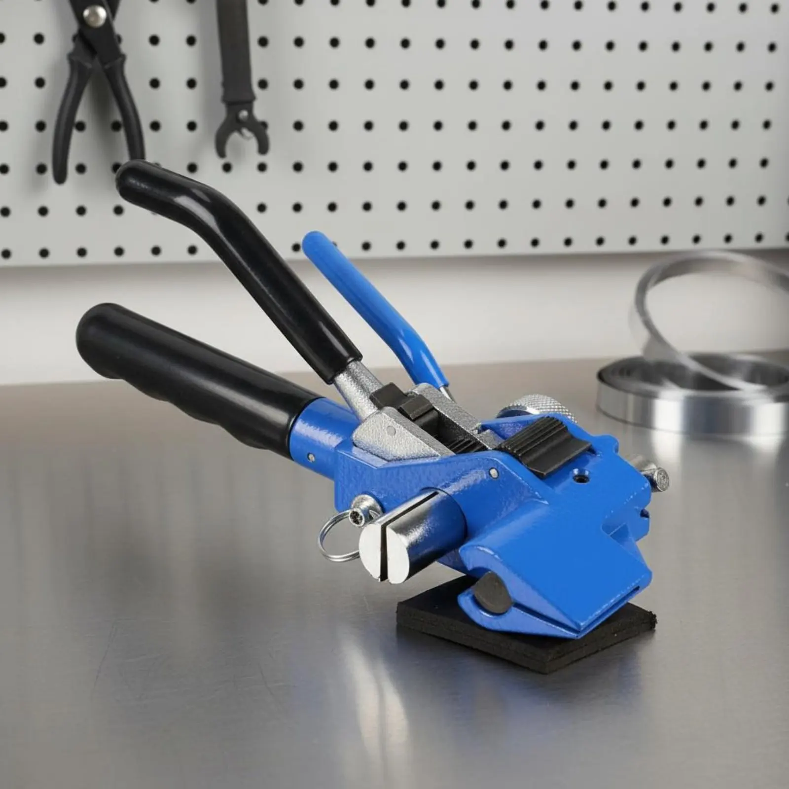 

Инструмент для обвязки из нержавеющей стали, простой в использовании, для крепления стальных лент, натяжитель металлических лент, портативный, для строительных площадок