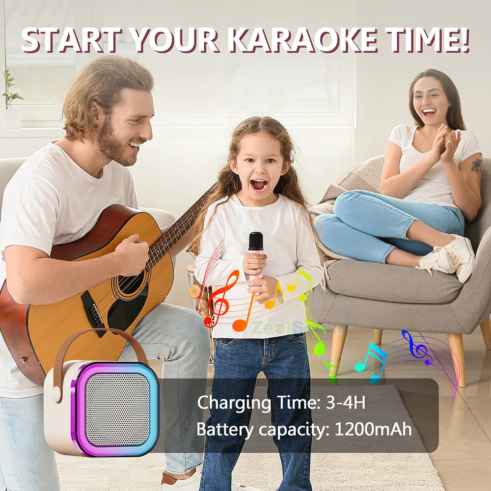Haomuren オリジナル Bluetooth カラオケマ - Kids Microphone Karaoke のレビューと価格