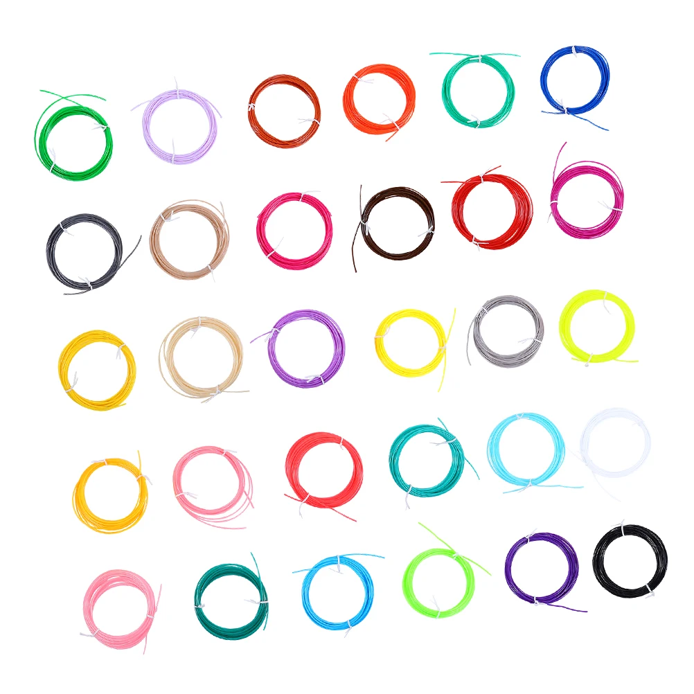 

Multicolor Consumables 3D Printing Bright Plastic Compatible Refills Kids Educational Toys Creative Supplies Glossy