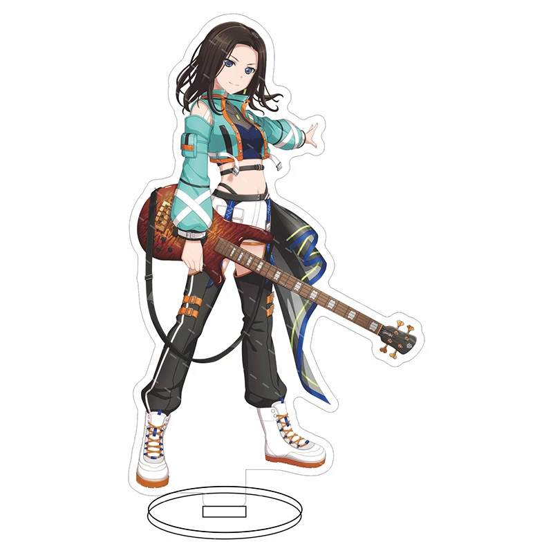 BanG Dream! Anime peripheral Stand Poppin'Party Hanazono Tae Kokoro Tsurumaki Yukina Minato Roselia Hazawa Tsugumi Acrylic Stand