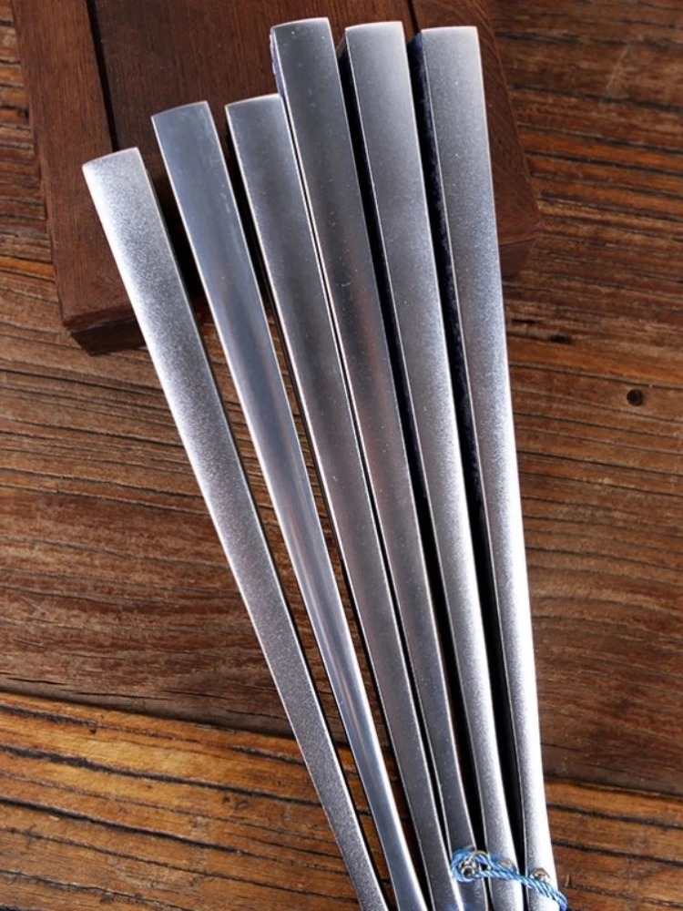 Solid All-Metal Folding Fan | Premium Titanium & Aluminum Alloy Hand Fan