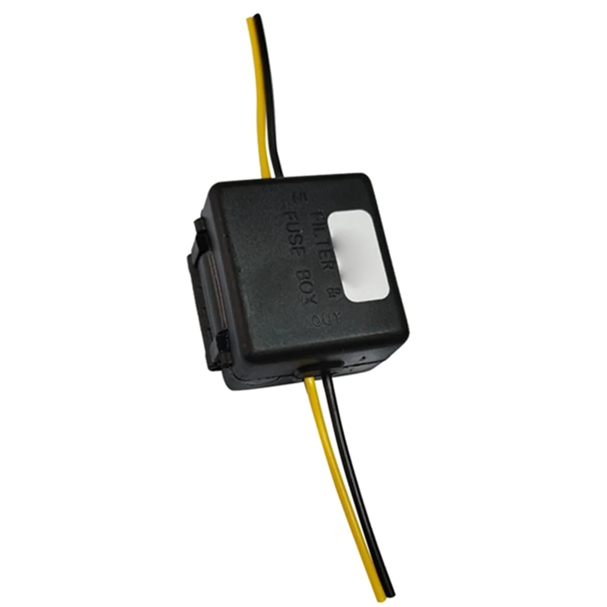 IYBBW-2Pcs Car Power Filter 12V Interference Proof Noises Reduction Reliable Stereo Power Supply Filter