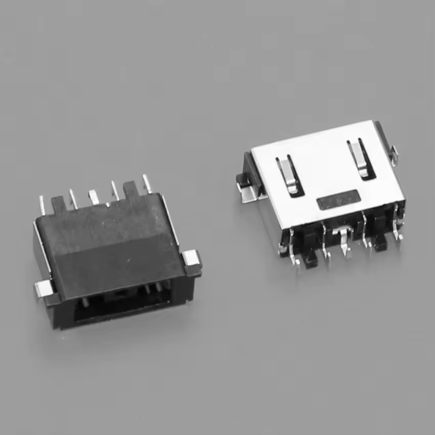 DC 잭 커넥터 측면