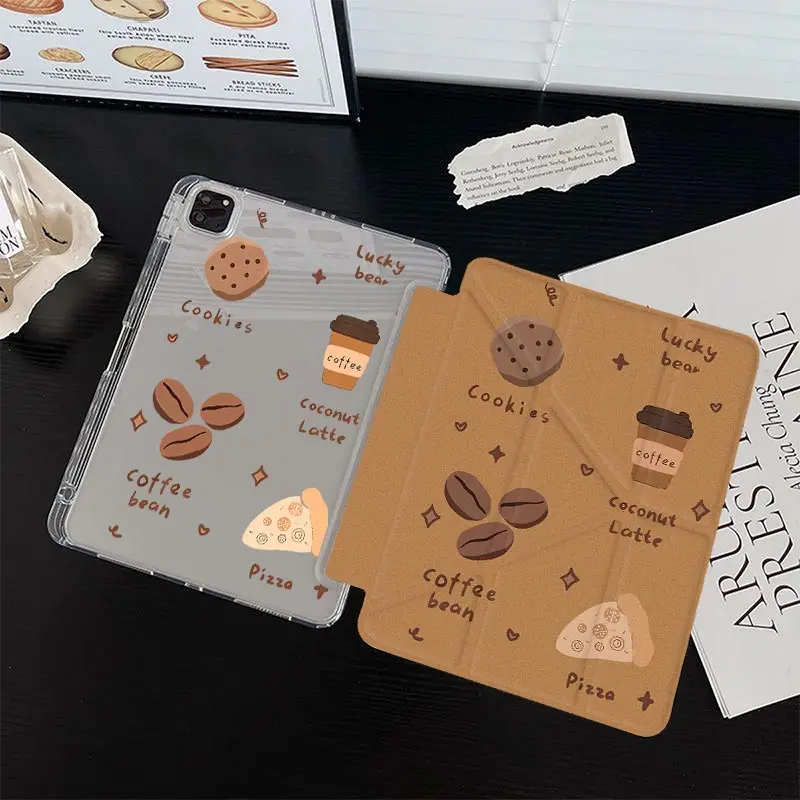 3+Y Fold Clear Acrylic Shell For iPad10.2 7/8/9th 4/5 10.9 iPad A16 2025 11th Air11/13 IPad Mini6 8.3 air3 10.5 Pro 11 2020