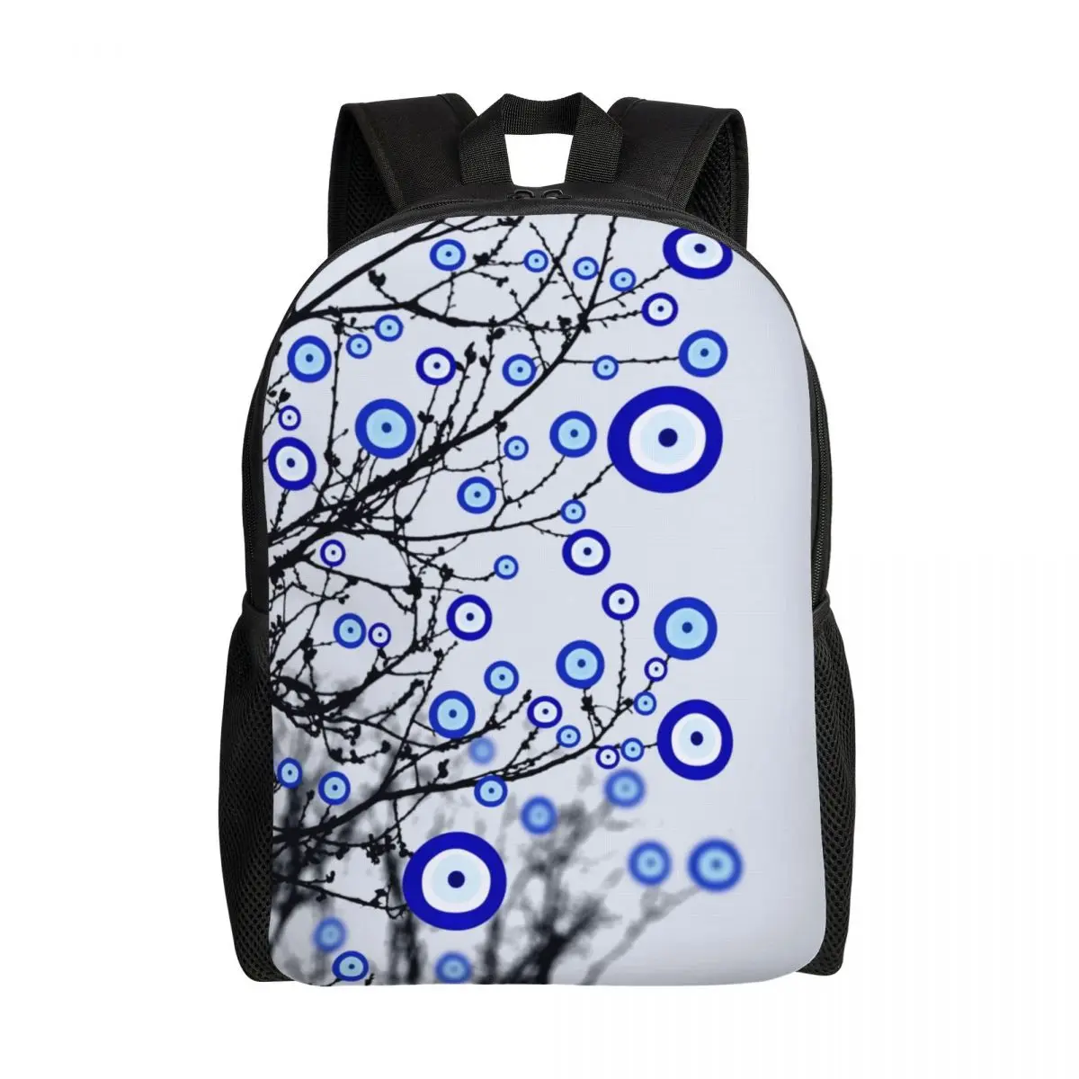 

Персонализированные рюкзаки с искусственными деревьями для мужчин и женщин, Повседневная сумка для книг для школы, колледжа, средиземноморских амулет, сумки