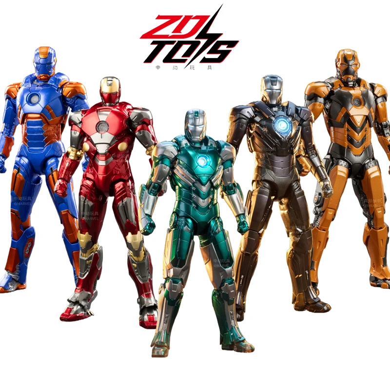 

Оригинальная фигурка Железного Человека ZD MK31 MK32, Пистон Ромео MK10 MK19, Тигр 1/10, броня, Marvel Legends, Мстители, коллекционная модель, подарок