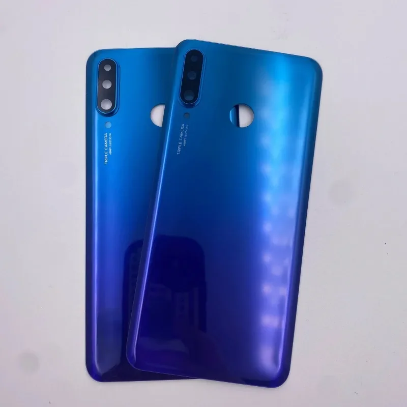 

Back backshell Cover For Huawei P30 Lite backshell Cover Nova 4e Rear Glass Panel Case +Camera Lens