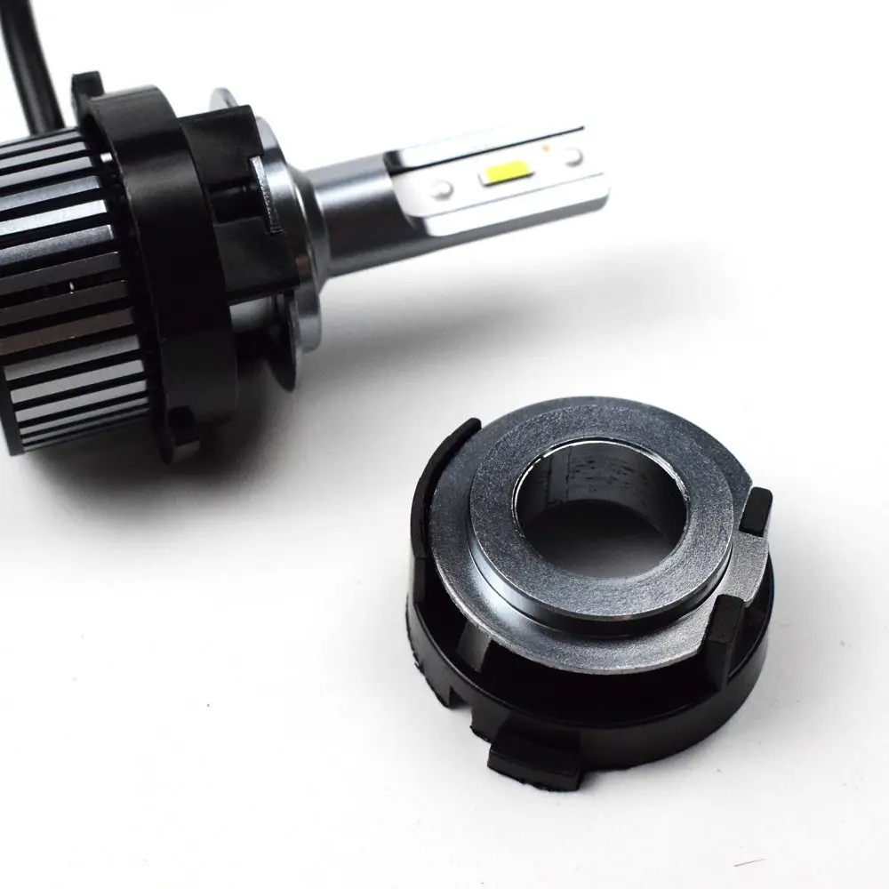 

2Pcs H7 LED Headlight Adapter Holder Retainer Socket LED Bulb Base For Kia Forte Koup 2014-2016 Rio 2012-2017