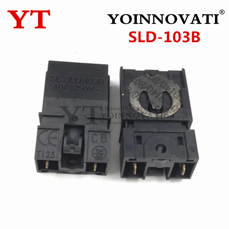 1 sztuk/partia SLD-103B 10A 250V T125 termoelektryczne czajnik armatura przełącznik regulacji temperatury najlepsza jakość — zdjęcie produktu 4