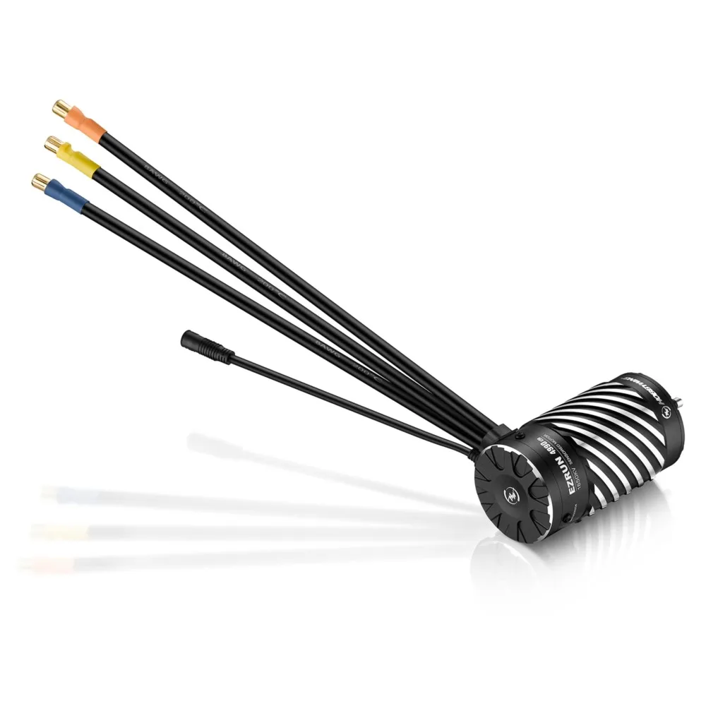 Hobbywing 1650KV 1250KV فرش السيارات EZRUN 4990SD 5690SD G2 ل 1/7 1/8 RC الزاحف سيارات على الطرق الوعرة نموذج اللعب قطع الغيار #4