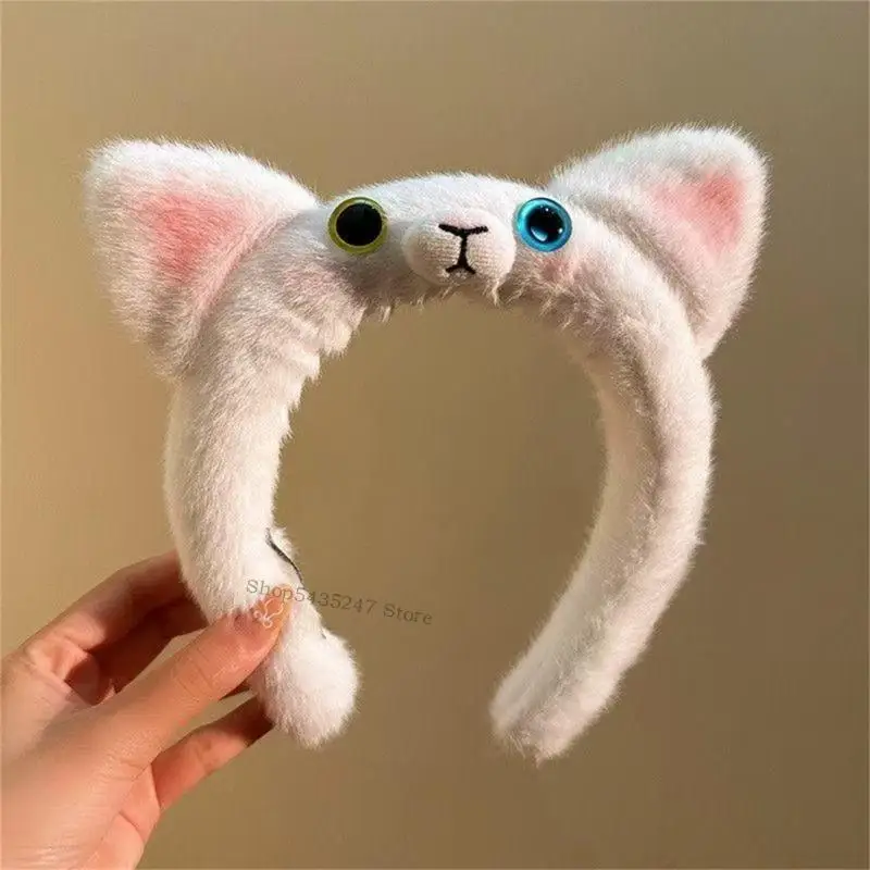 CATOON CATS BANDBABA CAIXO ACESSORIO FACOS RESPONDIÁRIOS LAVAGEM CABELO PARA MULHER GIRL DIAY EDIA E COSPLAY PARTE H7EF