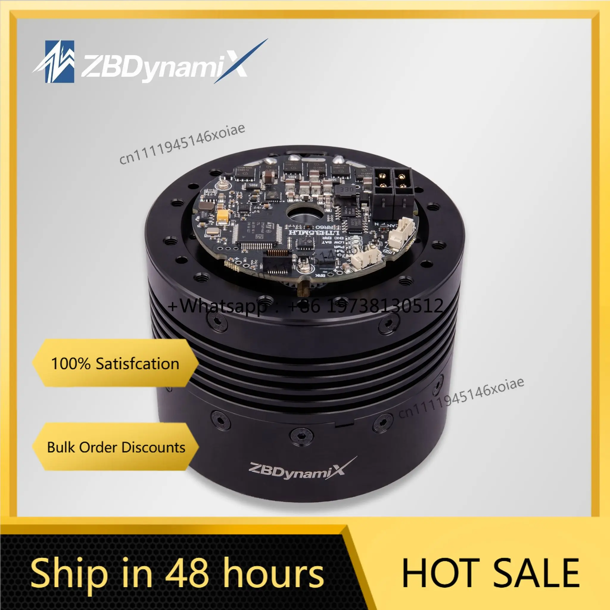 ZBDynamiX 48V Brushless DC Servo Motor 25:1 Humanoid Robotic Joint Reducer Planetary Actuator Module for Unitree CE  for Unitree