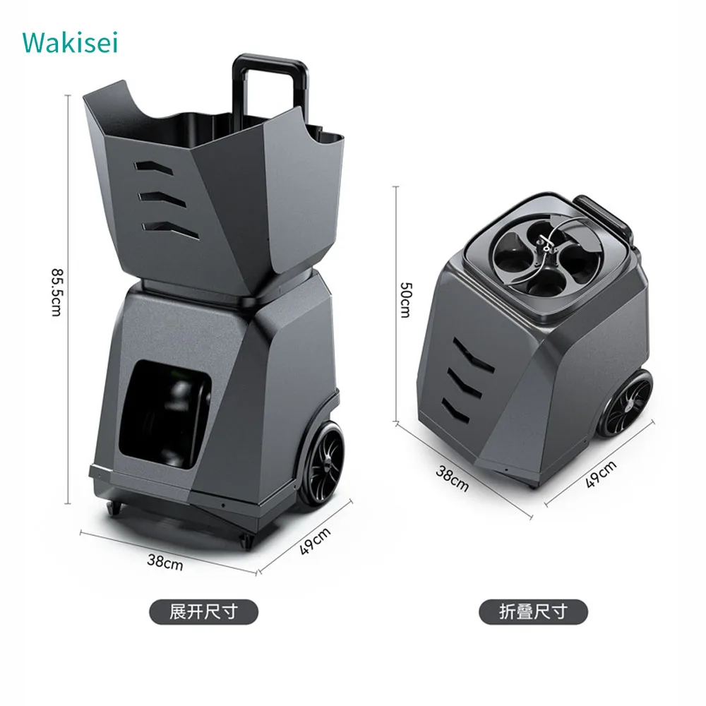 Hot Sale Professional Portable Durable Eco-Friendly Tennis Padel Ball Machine Outdoor APP Control Launch Training Shooting