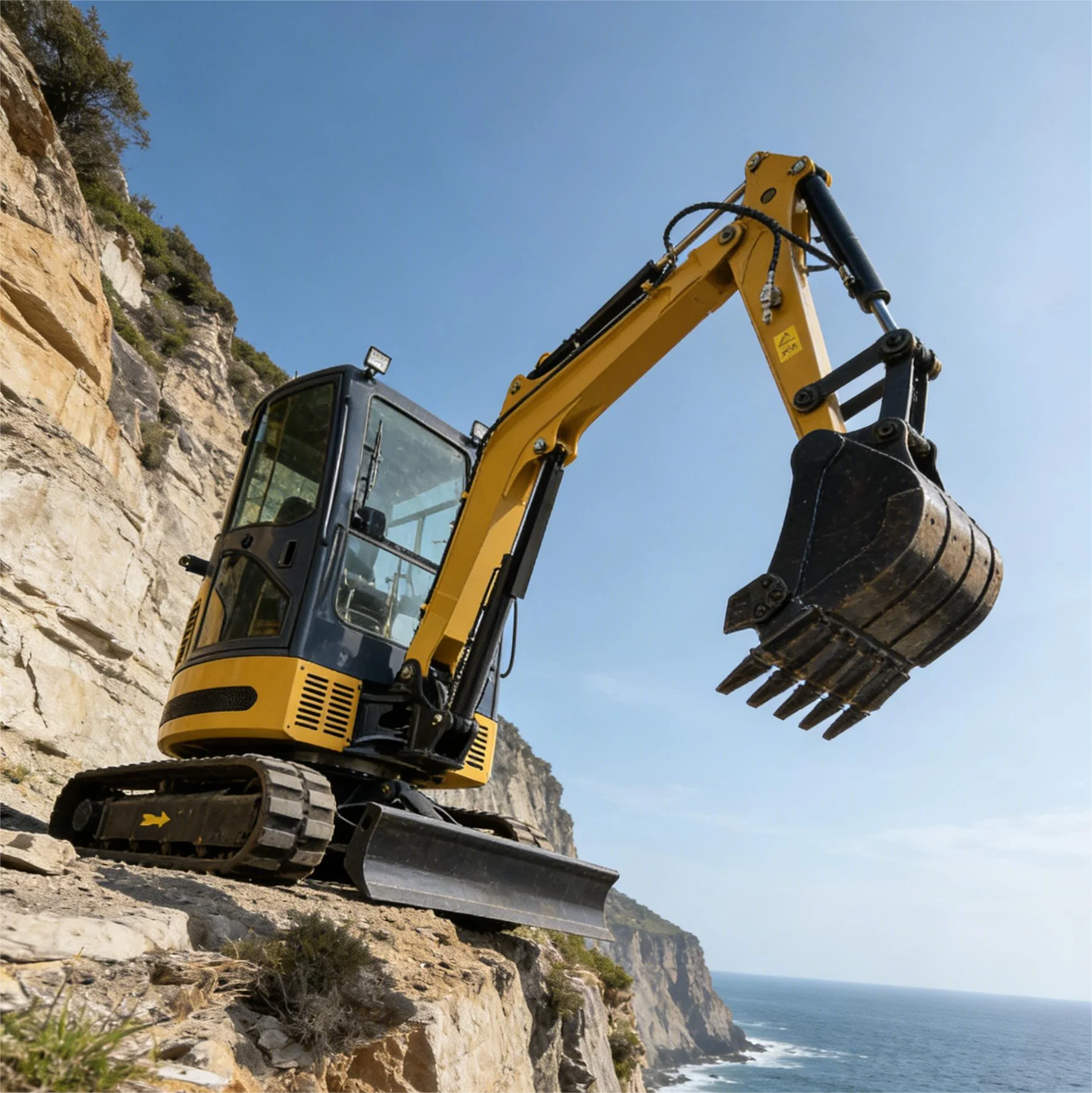 

New Mini Excavator With A Capacity Of 3.5 Tons Customized Factory Direct Sale Multi Functional Cab Reinforced Chassis