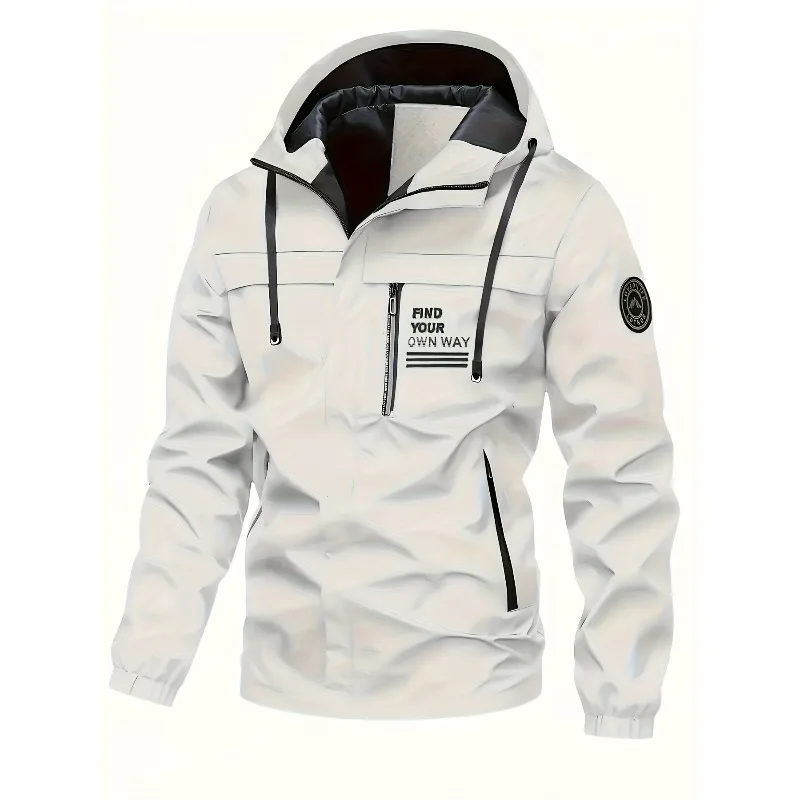 

Универсальное вентиляционное пальто для пешего туризма, мужское новое модное удобное ветрозащитное пальто для отдыха, мужская куртка на весну и осень на открытом воздухе