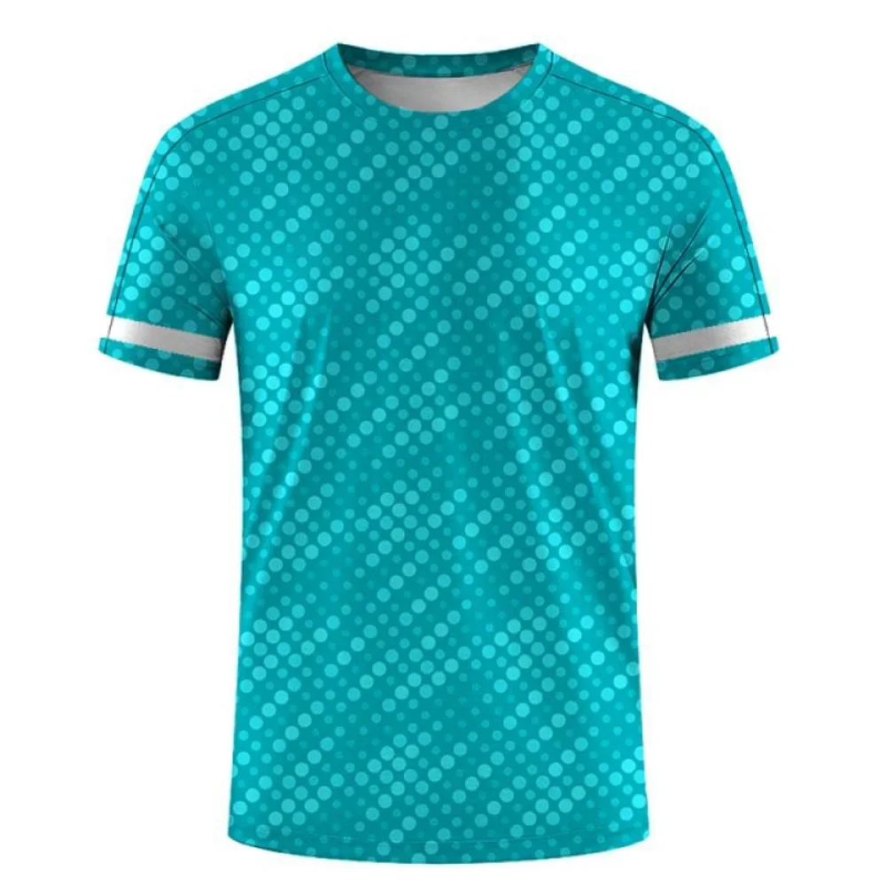 Summer Breathable Training Clothing Outdoor Tennis Sports Men's Tees Casual O-neck Women's Tracksuit Oversized Short Sleeve Tops