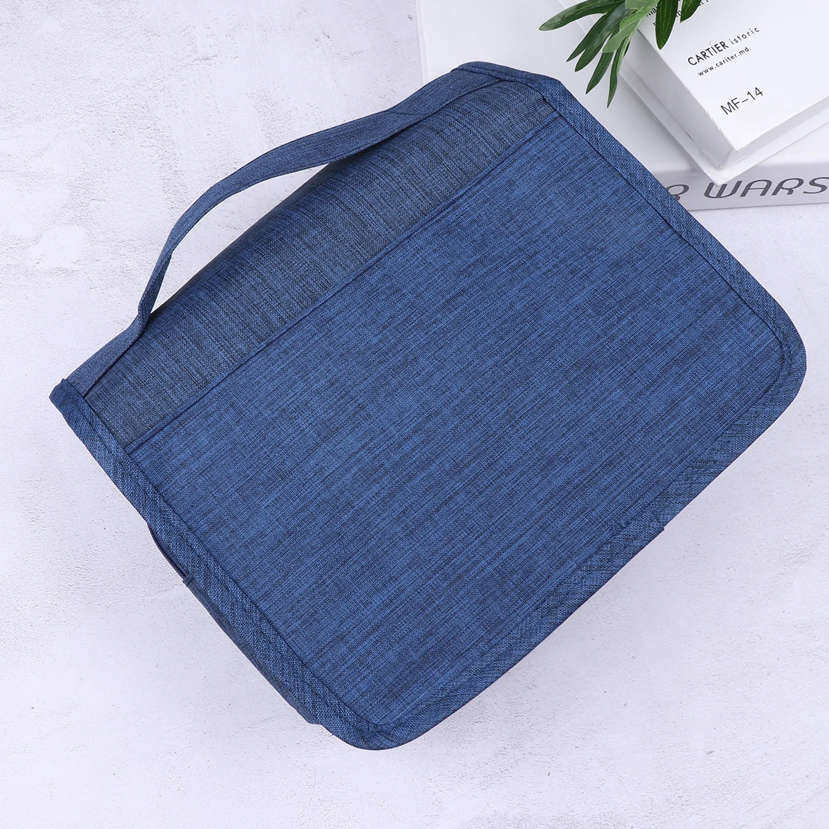

Waterproof Portable Toiletry Bag Large Capacity Travel Makeup Hanging Storage Pouch Cosmetics Jewelries Passport School Supplies