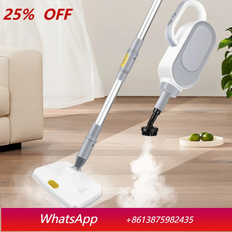 YJQ steam mop household high temperature cleaner electric handheld mop floor washing