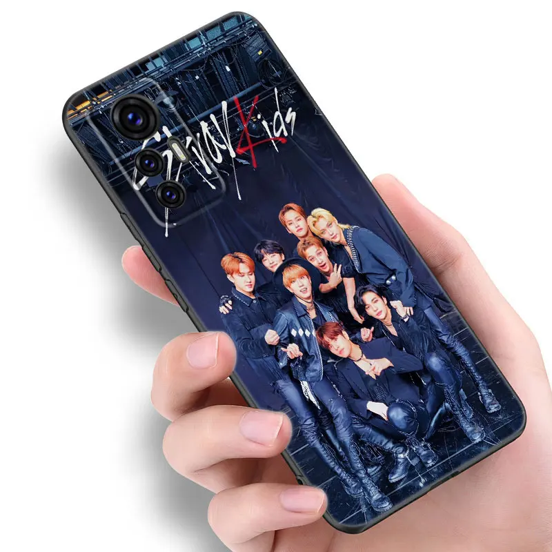 Kpop Stray Kids custodia in Silicone nero per Xiaomi Mi 9 SE 8 10T 11 12 13 Lite 9T 11T 12S 12T 13T 14 Pro 5G NE 11i 12X