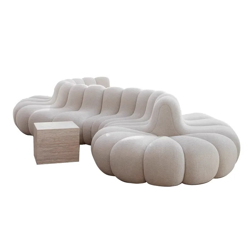 Nordic light luxury model house sales department villa area clothing store double-sided seat waiting area reception area piano