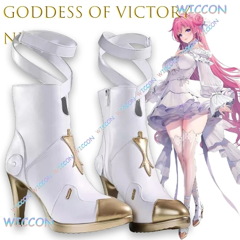 

WuHu/Goddess Of Victory NIKKE Dorothy Cosplay Shoes High Heels Anime Boots Game Character Sexy Halloween Christmas Lolita Costum