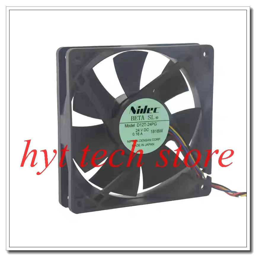 D12T-24PG  4 LINES Electronic Cooling fan,100% tested before shipment