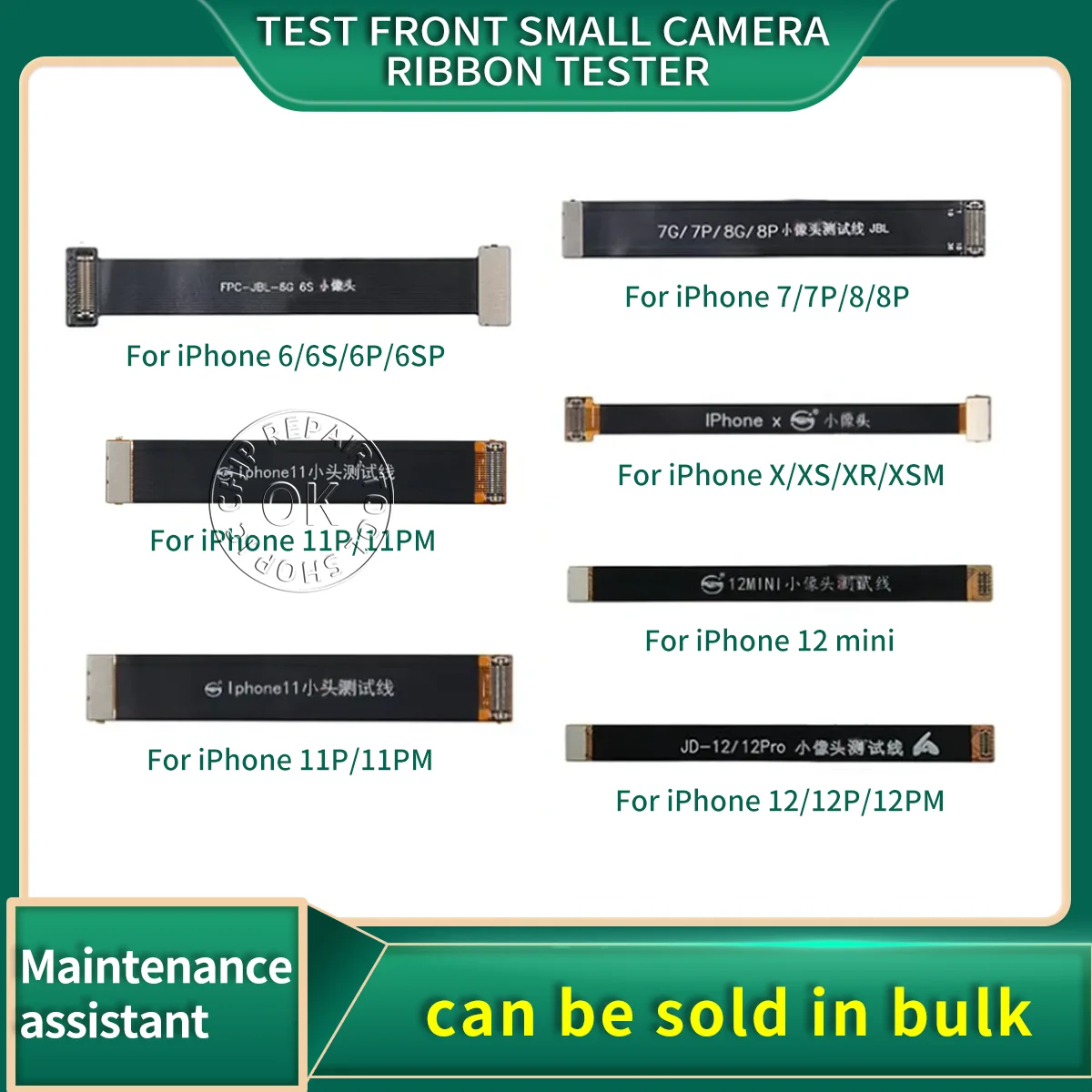 Teste Camera iPhone: Como Identificar e Resolver Problemas na Câmera Frontal com o Cabo Flex Testador