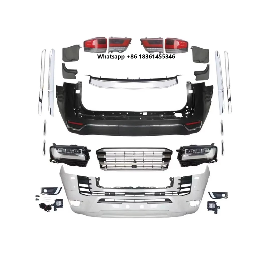 

car bumper for land cruiser 300 LC300 2022 low to high front and rear bumper,headlights and taillights Body kit