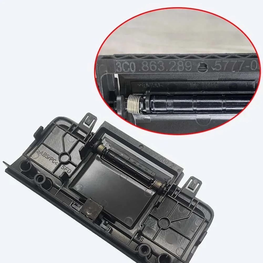 For VW Passat B6 B7 CC siège arrière gauche ou droit boucle de verrouillage revêtement d'habillage panneau déflecteur fermoir mains 3C9885893 3C9885894 Pièces détachées (Color : Pair