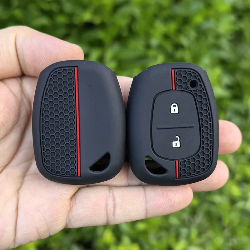 Silicone Car Key Fob Cover Case 2 Button For Renault Kangoo Traffic Master For Nissan Interstar Primastar For Opel Vivaro Movano