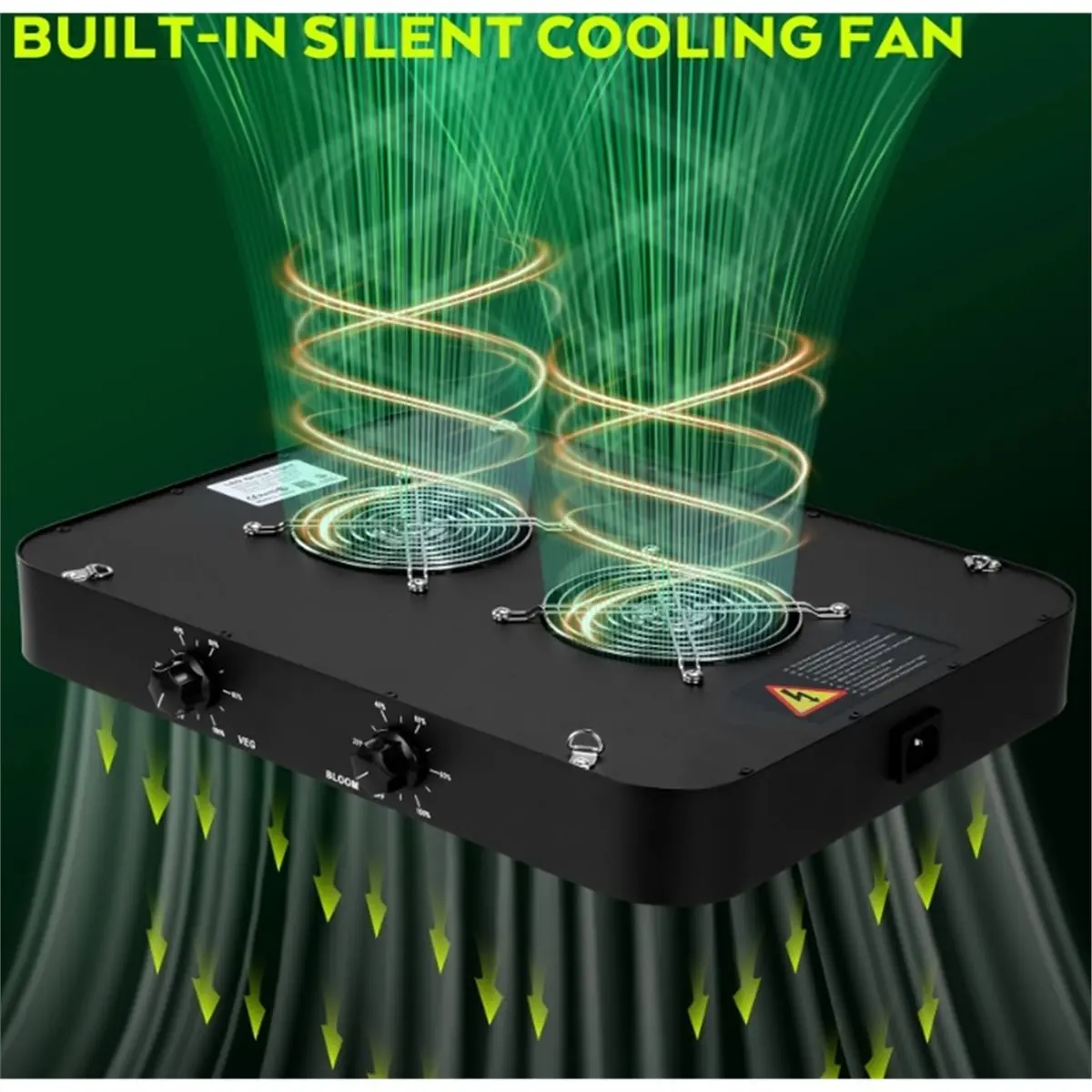 AA19 120W LED Plant Lamp Double Dimmable VEG Bloom Dual Mode LED Grow Lamp Plant Lamp Full Spectrum Grow Lights US PLUG