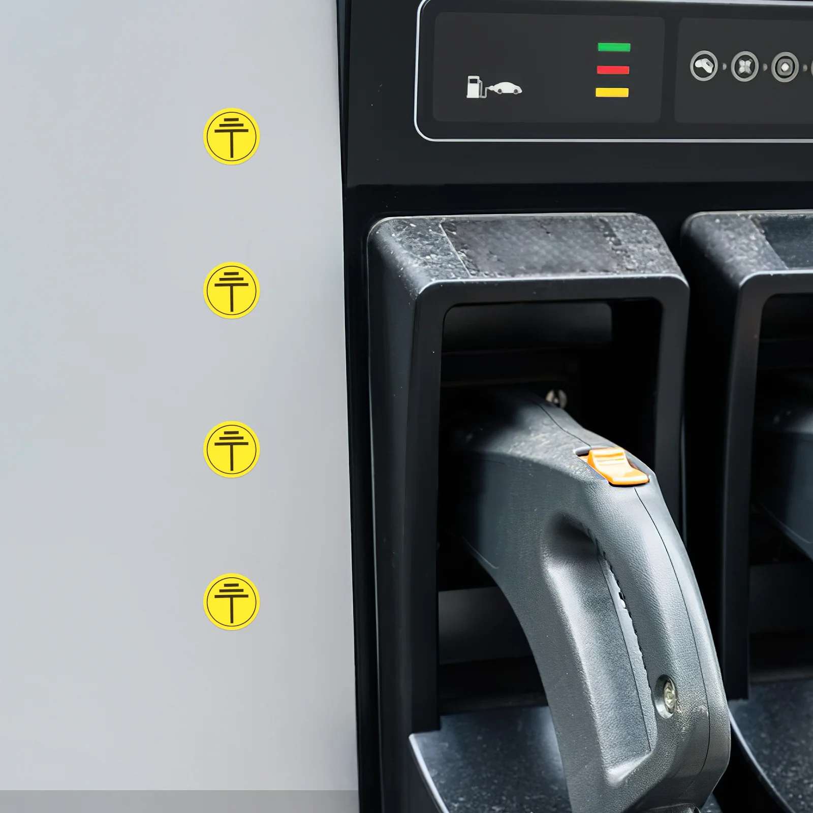 400 قطعة من ملصقات تحذير محطة الشحن، ملصقات مخاطر كهربائية مقاومة للماء للسلامة المنزلية، تنبيه الجهد العالي للسلامة المرورية