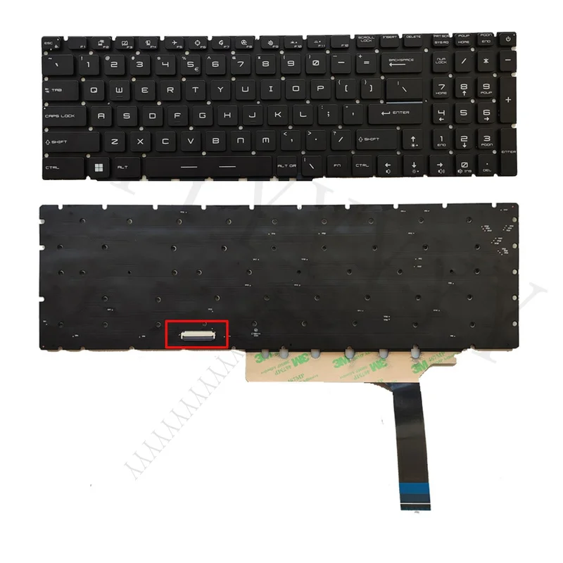 Y+ is suitable for MSI GE76 Raider 10UG 10UH 11UG 11UH 11UE MS-17K3 GP76 keyboard with RGB backlight