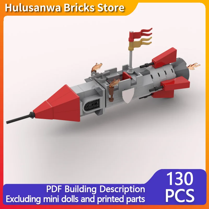 Popular Game Model MOC Building Bricks Space Special Rocket Modular Technology Gifts Holiday Assemble Children Toys Suit