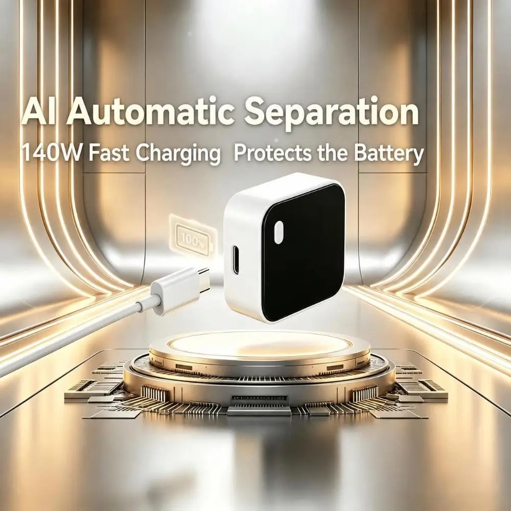 Digital Display Smart Auto Eject Charger Automatic Ejection Automatic Power Cutoff Auto Stop Charging Adapter Smart Disconnect
