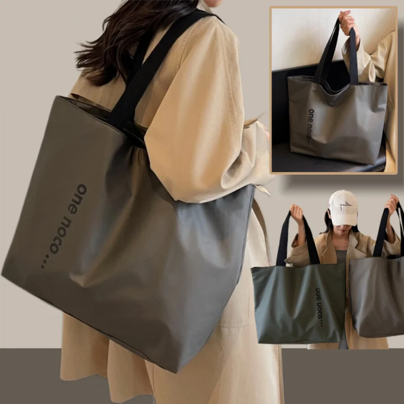 

Новое поступление, водонепроницаемая легкая большая сумка для женщин, большая вместительная дорожная спортивная рабочая сумка, сумка-органайзер с несколькими карманами, сумка на плечо