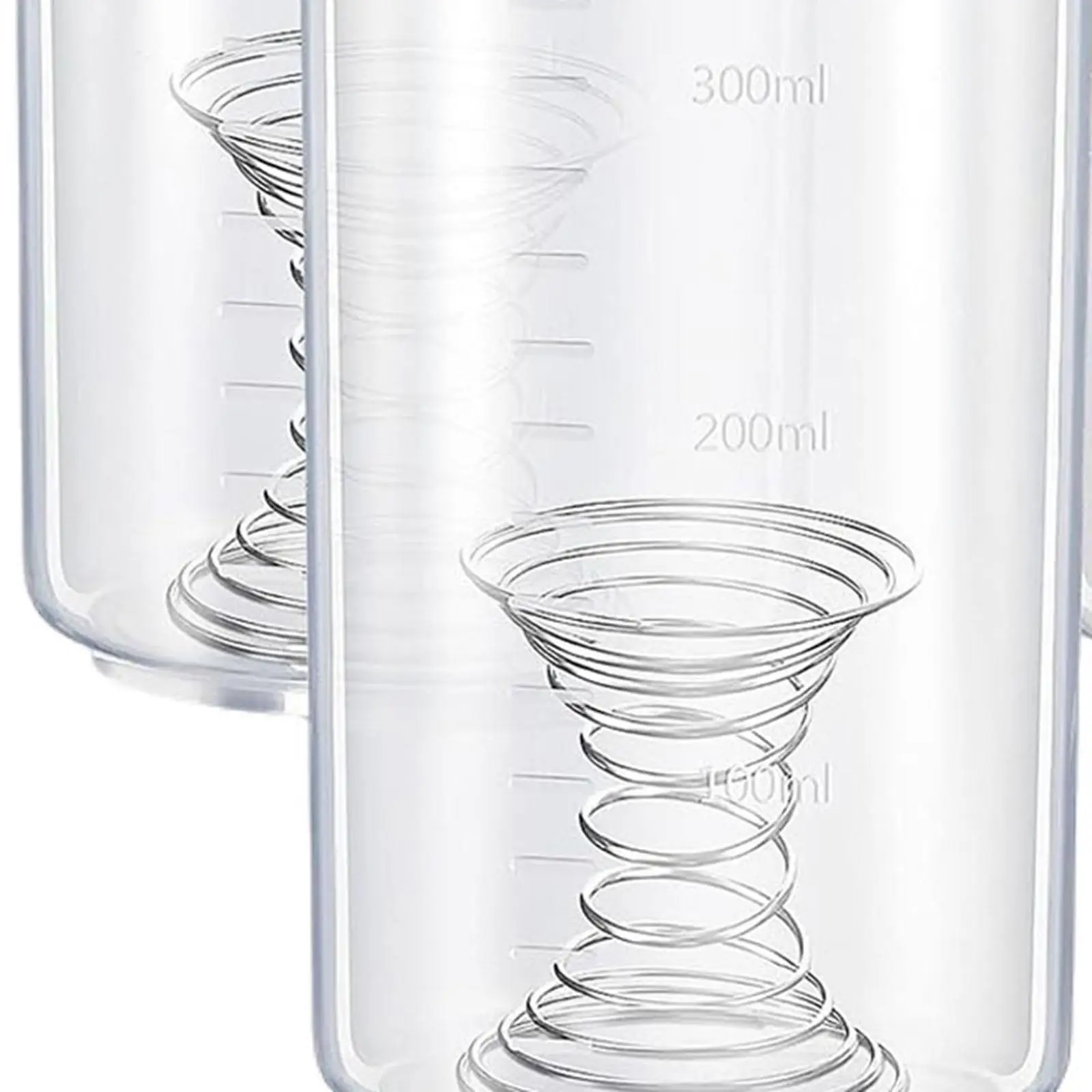 4 Pieces Touch up Paint Container Sealed Portable with Stainless Steel Mixing Spring Fillable for Repainting Paint Storage Cups