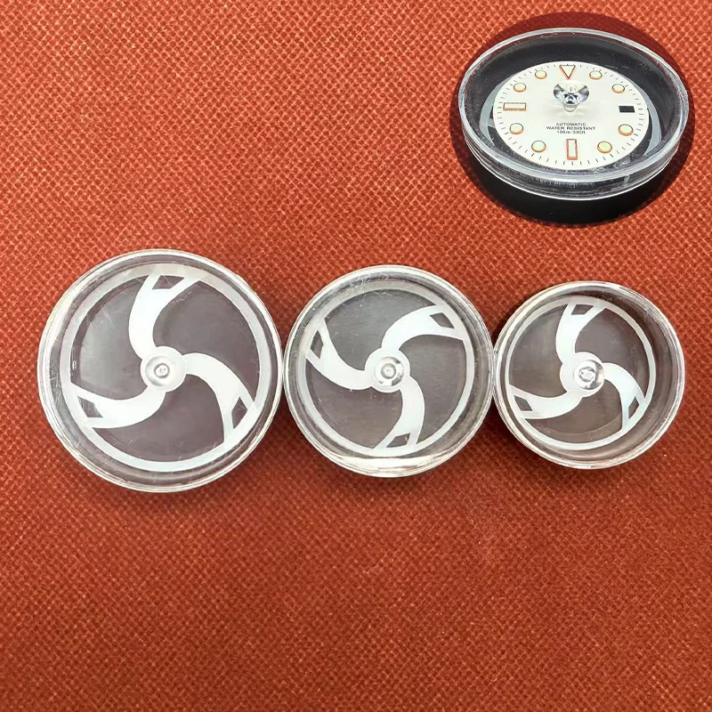 1pcs Watch Dial Screen Protector Box Watch Dust Case For 40mm 45mm 51mm Watchmaker Tool Plastic Watch Cover Accessories