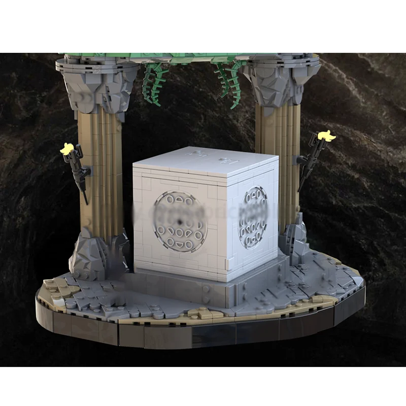 Modular City Building Moc Building Bricks Modular Opens-Doctor Who Diorama Technology Blocks Christmas DIY Toy Construction Gift