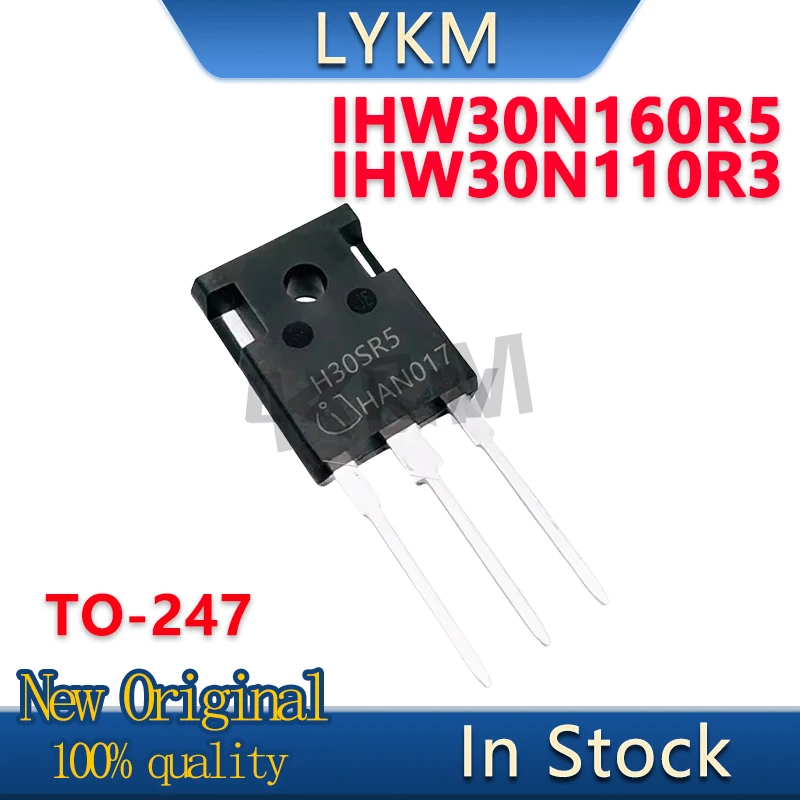 5 ~ 10/Uds nuevo IHW30N160R5 H30SR51600V 30A IHW30N110R3 H30R1103 1000V 30A TO-247 IGBT en Stock
