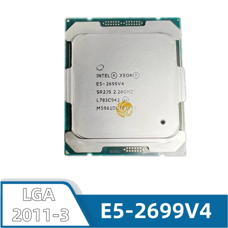 Intel Xeon E5-2699V4 CPU 22 Core 2.20GHZ 55MB L3 Cache 145W SR2JS LGA 2011-3 E5 2699 V4 E5-2699V4