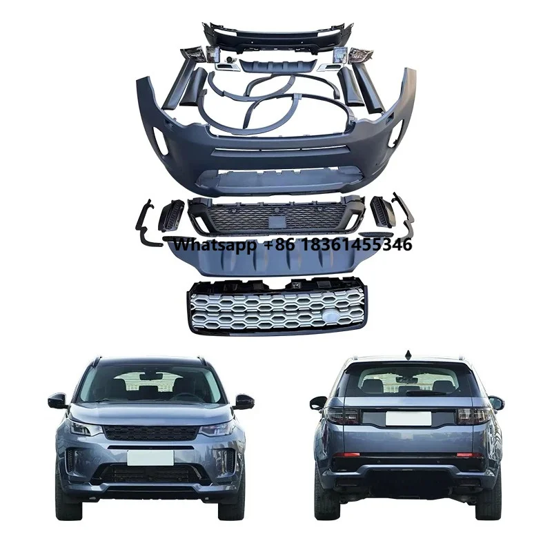 

For Range Rover Discovery 2016-2019 Car Modification and Upgrade 2020 Discovery Sport Body Kit Front Bumper Rear Bumper